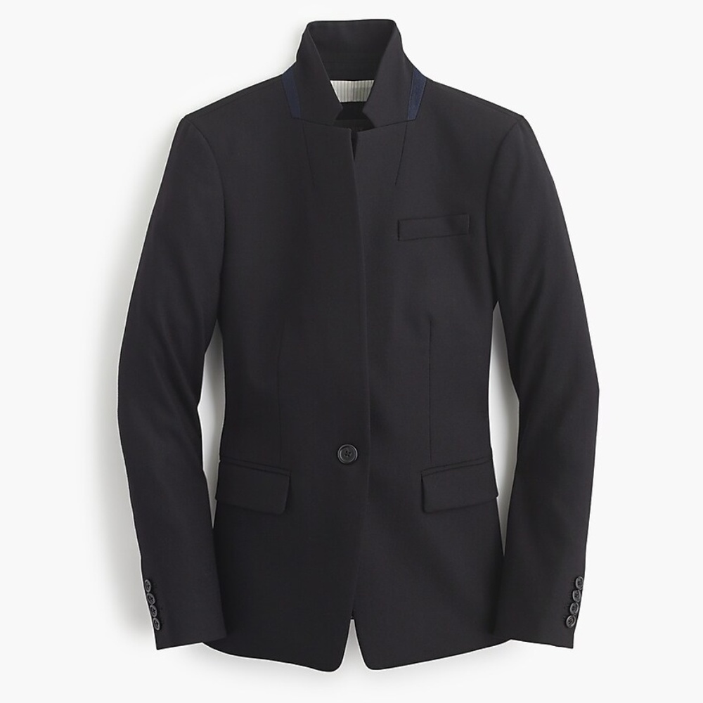 J. Crew Regent Blazer-NWT Sz 12 NAVY